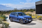 2020 BMW X3 M40i in Phytonic Blue Metallic - Static Front Right Three-quarter View